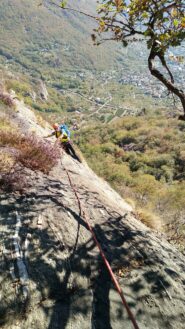 traverso L5 sosta su pianta