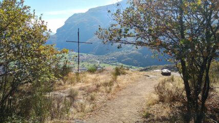 da qui si scende vesro valle