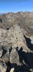 Dalla punta dell'Umberto, la cima della Jolanda