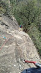 dalla sosta del primo tiro