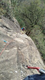 dalla sosta del primo tiro