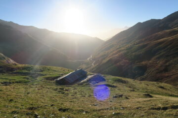 salendo verso il Colle di St Rhemy