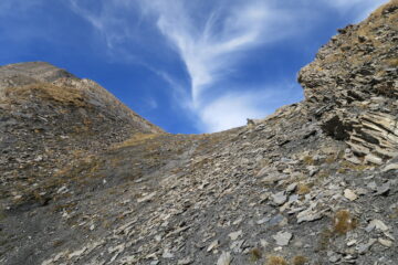 ultimo tratto di salita per il Col des Ceingles