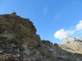 inizio discesa a Nord verso il vallone dell'Arp Vieille