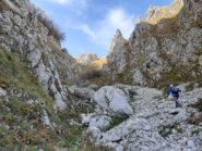 il vallone sopra il terzo salto