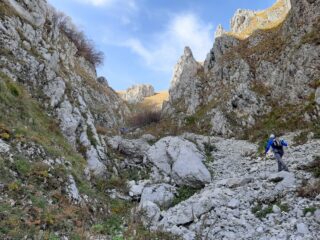 il vallone sopra il terzo salto