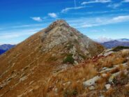 la cima dalla cresta SE