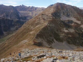 verso il Colle di Marchiana ,davanti il Monte Ventabren