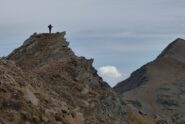 Sulla cresta verso il colle del Sabbione