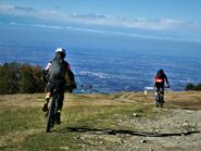 Inizio discesa dall'Alpet.