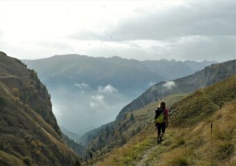 Sul sentiero verso Moriglione.