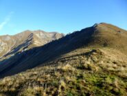 Dalla Bassa del Campo Cima delel Guardie  adx e P.ta del Cravile sullo sfondo.