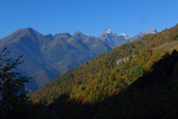 Uscendo dal bosco grandi panorami