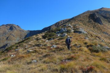 Verso il colle della Paglia