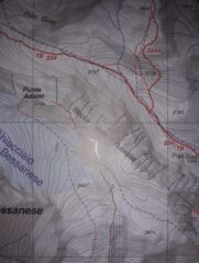 Dettaglio della cartina Fraternali.