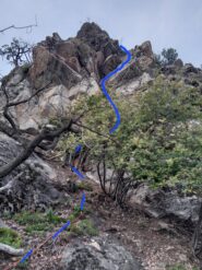 Trasferimento e L4 in comune con la via a fianco.