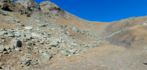 In direzione della cresta