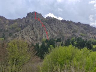 Cima Fontanaccia, Sperone della Sorpresa