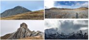 in alto a sinistra: Pizzo Cassana
in basso a sinistra: Punta Cassana