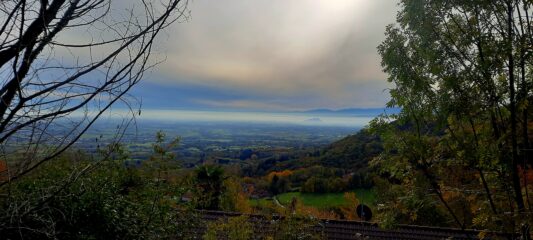 Cielo velato in partenza