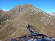 Cresta percorsa dal Colle d'Attia