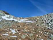 Ultimi metri verso il colle