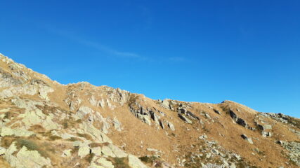 il tratto percorso all'andata lato biellese