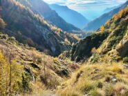 il canalone che porta ai piani alti