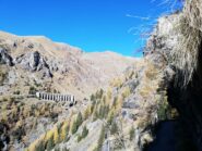 Appare la diga residua