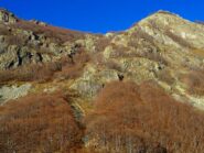 Il canale con la cima a dx