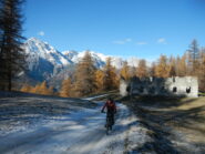 in salita verso Chalmettes