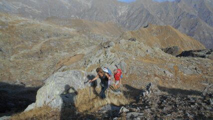 Sulla cresta del M.Giavino