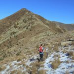 Sulla cresta verso la Punta della Merla
