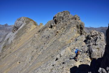 Cresta verso la Cima Nord