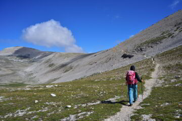 Risalendo la Valle di Femmina Morta