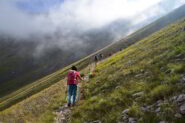 Salendo verso Forchetta Maiella