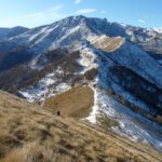 salendo sopra il Colle Arpiola