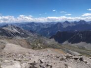 Sguardo verso la Val Maira dal Maniglia