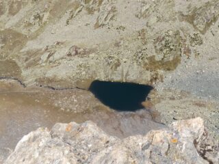 Lac Lestio in Vallee du Guil visto dalla Losetta