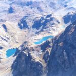 Zoom sui laghi Fiorenza e Superiore dal Meidassa