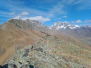 In Cima alla Crou: Velan e Gran Combin sullo sfondo