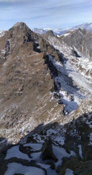 Cresta vista dalla cresta NO del Rocciavrè