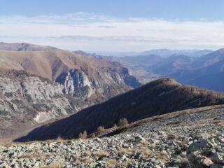 vista verso la Bassa valle Stura