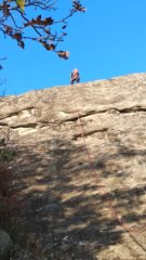 calata di 20 metri dal terzo tiro 