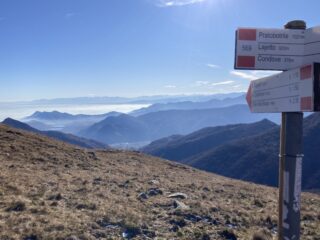 Inizio sentiero vallone del Sessi