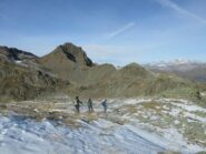 discesa sulla cresta