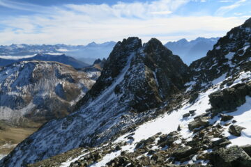 i Becchi di Fana e relativo colle salendo verso la cima