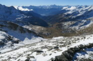 la conca di By dal rifugio