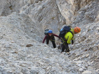 in prossimità della Vetta Centrale