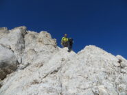 discesa dalla Vetta Centrale